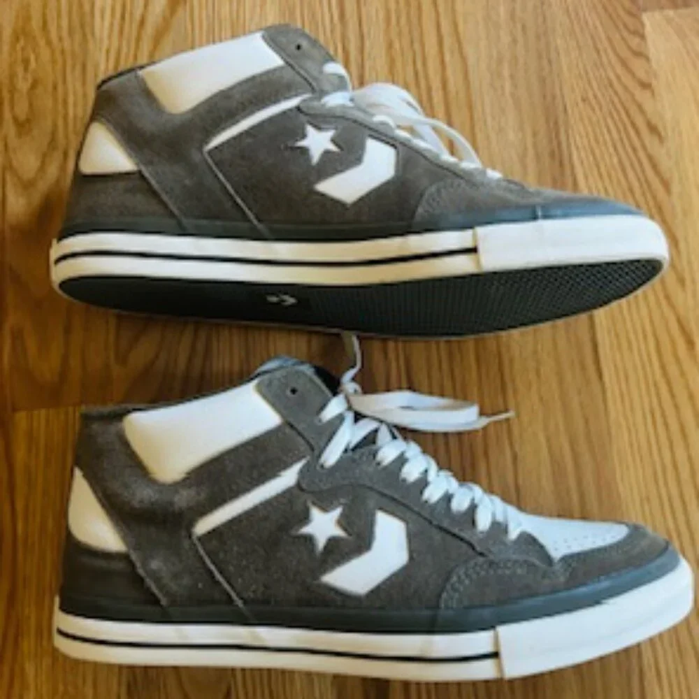 Converse ERX 260 Mid Suede Sneakers Olive Green/White Men's Size 11.5 NWOT - Picture 3 of 5